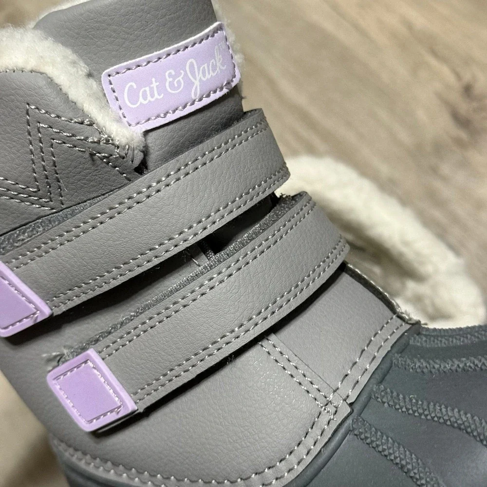Winter snow boots kids girls‎ size 8 thermolite insulated